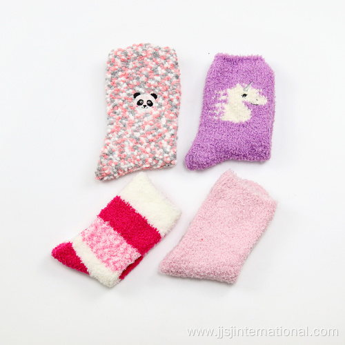 Coral fleece children's socks